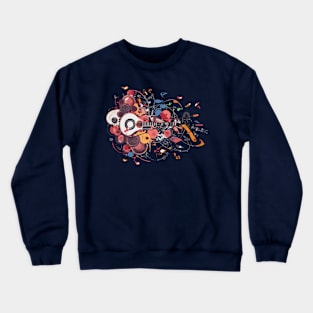 guitar style Crewneck Sweatshirt